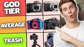 BEST Camera For Youtube Tier List (2025 Edition)