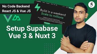 Integrate Vue 3 or Nuxt 3 with Supabase