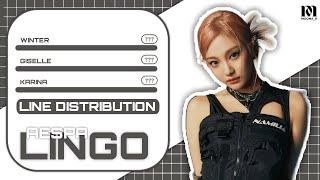 AESPA | Lingo | Line Distribution