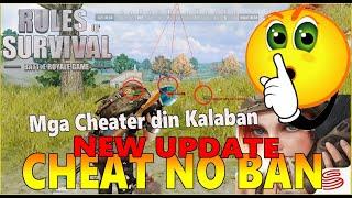 ROS CHEAT NEW UPDATE  NO BAN I Cheater VS Cheater I RULES OF SURVIVAL