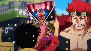 Luffy Reacts to Buggy becoming an Emperor and Cross Guild | One Piece Episode 1083