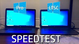 Windows 10 Pro vs Windows 10 LTSC 2021 - Speed Test