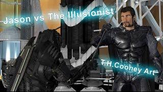 Jason vs The Illusionist - T.H.Cooney Art