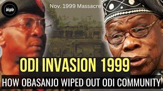 How Obasanjo Wiped out Odi Community in 1999| Story of Odi Invasion