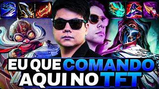 DEI AULA PARA O BRUCER DE COMO JOGA TFT | @Brucer