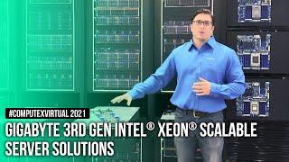GIGABYTE 3rd Gen Intel® Xeon® Scalable Server Solutions
