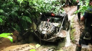 Dome Valley (NZ) sloppy mud hole - Offroad Addiction TV
