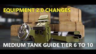 World of Tanks Equipment 2.0 Guide -  Medium Tanks