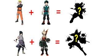 ANJAY keren banget naruto shippuden x boku no hero academia