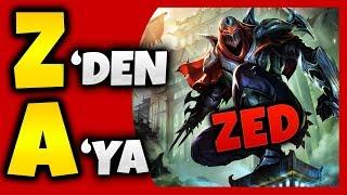 ZEDXSMURF GİBİ NASIL İYİ ZED OYNANIR?! Z'DEN A'YA BÖLÜM #4 | Barış Can