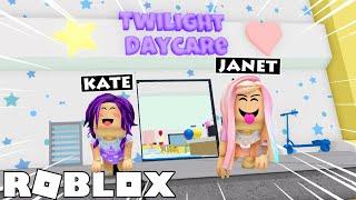Baby Janet & Baby Kate Escape Twilight Daycare! | Roblox Roleplay 