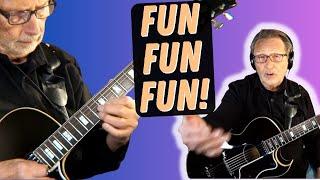 Fun, Fun, Fun! You Can Play in Key Centers All Day Long Over This Samba! | Jazz Guitar Soloing Demo