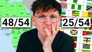 British Guy Attempts to Name Every Country & Flag in Africa