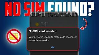 How to Fix OnePlus No SIM Card Inserted, Invalid SIM, Or SIM Card Found Error