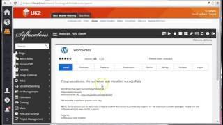 UK2torials: How To Install WordPress Using cPanel