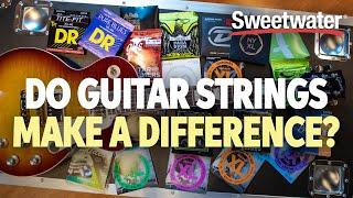 Do Guitar Strings Make a Difference?