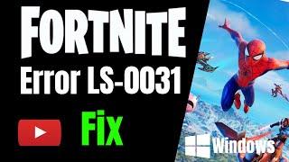 FIX Fortnite Error Code LS 0013