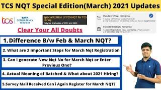 Tcs Nqt Special Edition Hiring 2021 | Clear Your All Doubts | Must Watch Important Point Discussed
