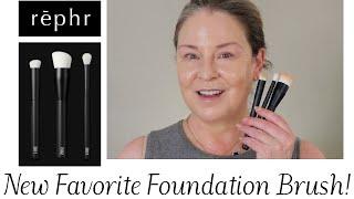 New Rephr Release!  Trio of Synthetic Brushes for Liquid & Cream / Foundation, Concealer & Eyeshadow
