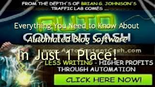 Automated Blog Software