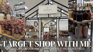 HOME DECOR SHOP WITH ME | target fall home decor | affordable, modern, cozy | house to home 2024