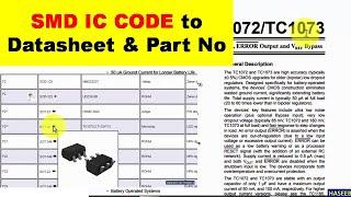 {768} 6 Pin IC SMD Code to Part Number & Datasheet