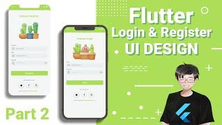 Flutter UI Design Register Page | Pixel Dev Factory