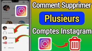 Comment supprimer plusieurs comptes Instagram || Supprimer votre compte multiple Instagram