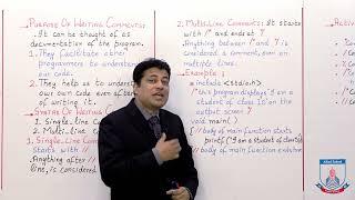 Class 10 - Computer Studies - Chapter 1 - Lecture 3 - Purpose & Syntax of Comments - Allied Schools