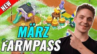 NEUER MÄRZ FARMPASS Hay Day 