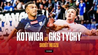 1. LIGA: KOTWICA KOŁOBRZEG - GKS TYCHY, SĘDZIA NIE UZNAŁ GOLA | SKRÓT | SEZON 2024/25