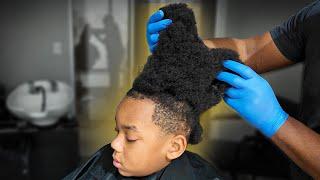  KIDS HAIRCUT TRANSFORMATION | ASMR