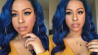 My Signature Makeup! | Bold Eyeliner, Bold Lashes, Nude Lips | TheHeartsandcake90