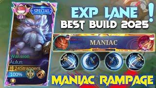 AULUS BEST MAX DAMAGE BUILD 2025 AULUS EXP MANIAC BUILD! ️