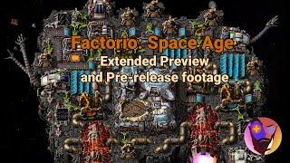 Factorio: Space Age - Extended Preview. 1 hour Gameplay footage and thoughts