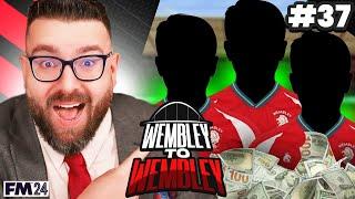 SPENDING THE CUP RUN MONEY! | Part 37 | Wembley FM24 | Football Manager 2024