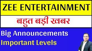 Zee entertainment share news I Zeel share news I Zeel share latest news today I ZEEL share news ZEEL