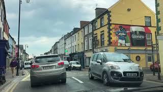 Ireland - Tipperary - Carronreddy - trough the town ... driving