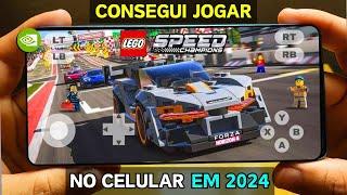 FORZA HORIZON 4 de PC! JOGANDO no CELULAR ANDROID em 2024, MODO LEGO (geforce now)