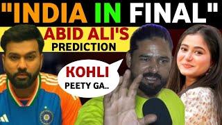 ABID ALI PAKISTANI PREDICTION ON INDIA VS ENGLAND SEMI FINAL T20 WORLD CUP, PM MODI'S FAN REACTION