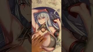 Selvaria Bles LIFE SIZE Oppai Mousepad