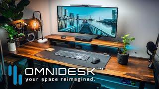 Omnidesk Ascent Review | The Most Aesthetic Standing Desk