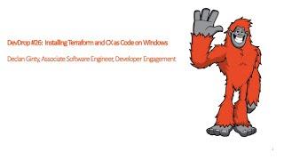 Devdrop 26: Installing Terraform and CX as Code on Windows