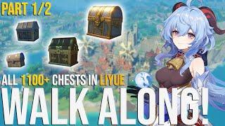 GUIDE TO ALL 1100+ CHESTS IN LIYUE! PART 1/2!