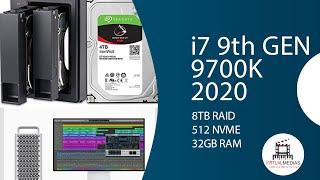 i7 9700K + Radeon Hackintosh Build 32GB RAM LogicProx|8TB RAID NAS|2020 Build