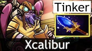 Xcalibur Tinker Aghanim's Scepter Gameplay