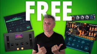 FREE PLUGIN NEWS | AI Bass Mini | Delay Eleven | FLEX Reverb | RUST | Belles Ondes EQ1979