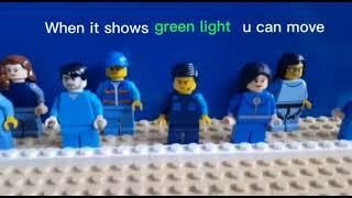 Squid Game Lego Stop motion | The Red light and  Green light Game | notonlysia