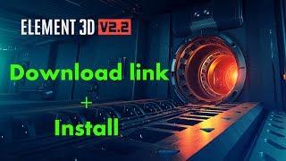how to install element 3d v2.2 in after effect