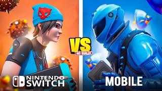 MOBILE VS SWITCH EN NO BUILD - LE COMBAT DES COMMUNAUTÉS ! 